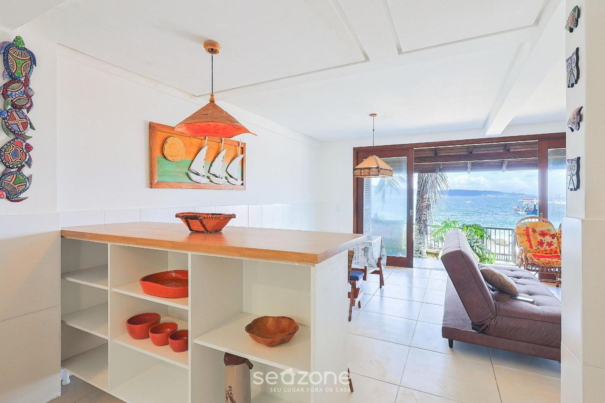 Casa Pe Na Areia Em Sdn042 * Bombinhas